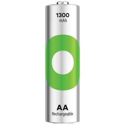 GP E221 2 Kanallı Şarj Cihazı 2 Adet GP Recyko 1300mAh 1.2V AA Şarjlı Kalem Pil İle Beraber