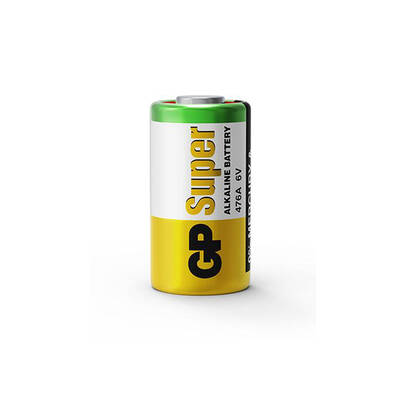 GP Batteries GP476A Süper Alkalin 476A/Px28A/A544/4Lr44 Boy Pil, 6 Volt, Tekli Kart