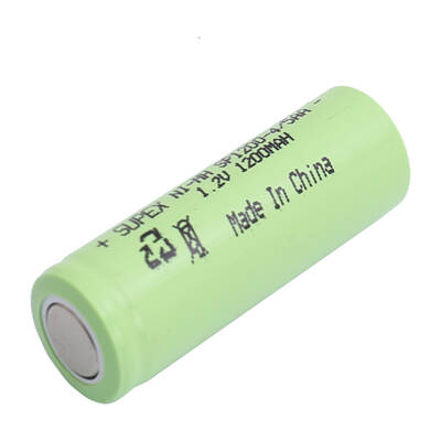 Supex SP1200-4/5AA 1.2V 1200mAh 4/5AA NiMH Kısa Kalem Pil