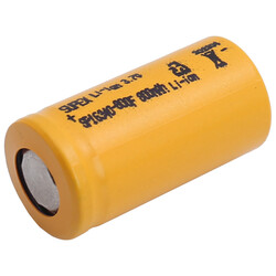 Supex SP16340-800F 3.7V 16340 Model 800mAh Li-İon Düz Kafa Pil - Thumbnail